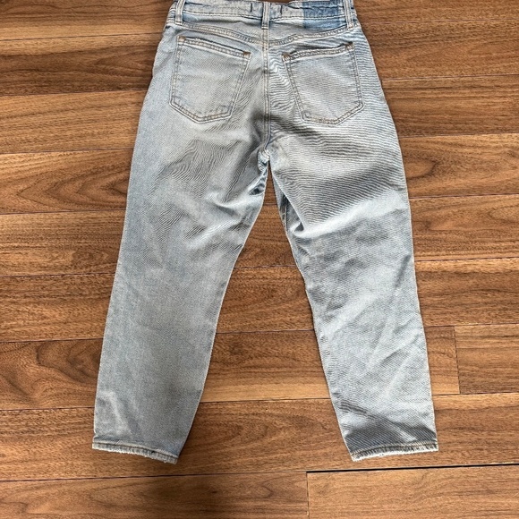 Abercrombie & Fitch Light Blue High Rise Jeans curve love. New with tags. - Picture 3 of 6